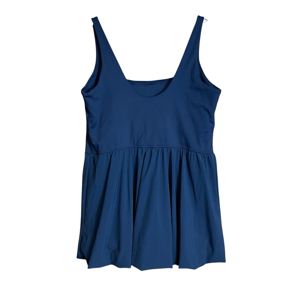 Gilly Hicks navy blue bubble dress with attached shorts XXL